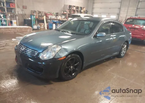2005 Infiniti G35X z USA, uszkodzony, nr VIN JNKCV51F35M315985